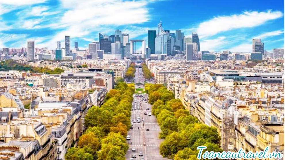 Avenue Des Champs-Élysées – đại lộ nổi tiếng nhất của thành phố Paris