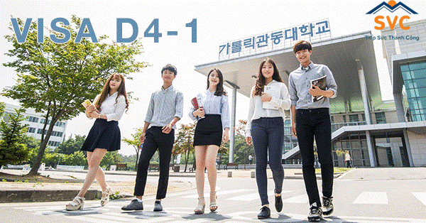 Visa D4-1 dành cho du học sinh quốc tế học tiếng Hàn tại Hàn ngữ